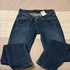 Levi's Dark Blue too super low women’s Jeans
